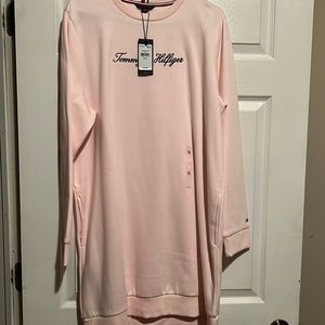 Tommy Hilfiger Pink Sweater Dress